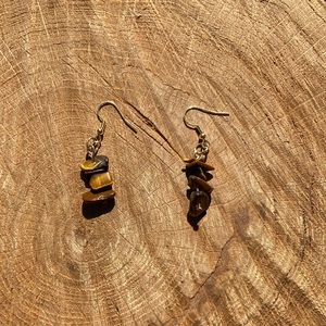 3 for $10 handmade Tigers eye earrings